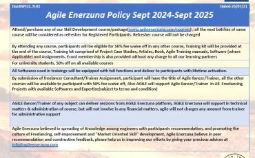 Agile Policy Sept 2024-Sept 2025P